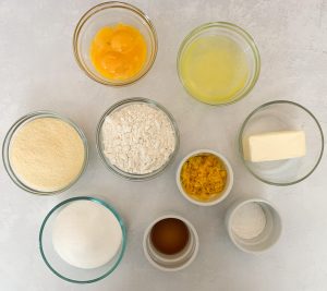 ingredients for cake