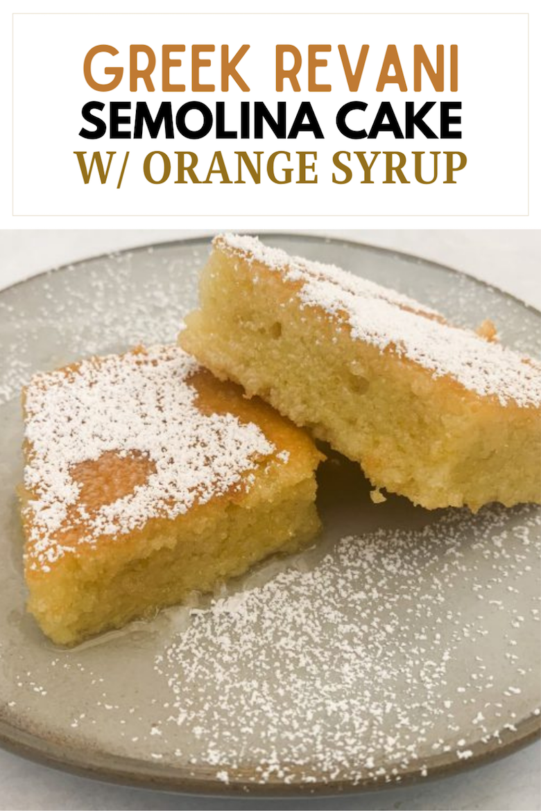 I’m not sure about you, but dessert is our favorite meal of the day! And this Revani – Semolina Cake With Orange Syrup satisfied our sweet tooth, and then some! via @CookLikeaGreek