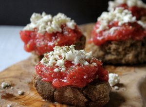 Bruschetta Recipe - Cretan Dakos