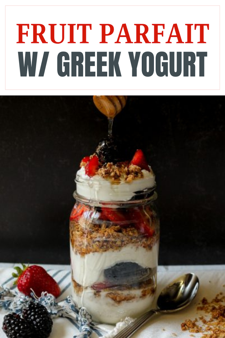 Has breakfast gotten boring in your house? It’s time to shake things up! This Fruit Parfait With Greek Yogurt will get your day started in the best way! via @CookLikeaGreek