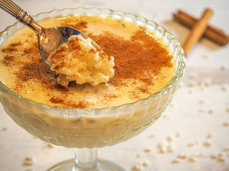 YIAYIA’S FOTO’S CREAMY RICE PUDDING