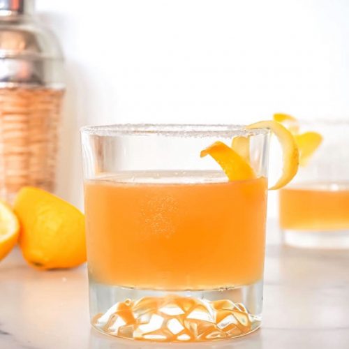 Greek Sidecar Cocktail - Cook Like a Greek