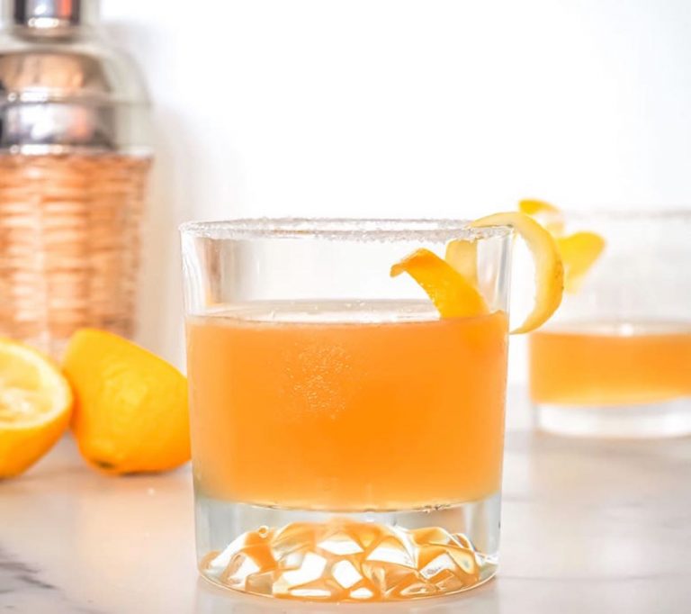 GREEK SIDECAR COCKTAIL