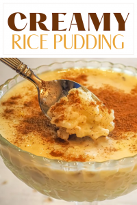 Yiayia Foto's Creamy Rice Pudding - Cook Like a Greek