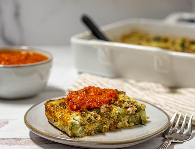 Sfougato – Beef and Zucchini Frittata