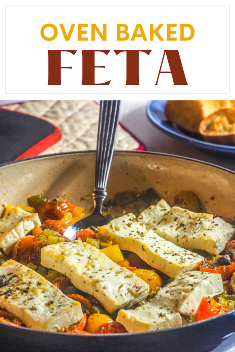 Oven Baked Feta - Feta Sto Fourno- Cook Like a Greek