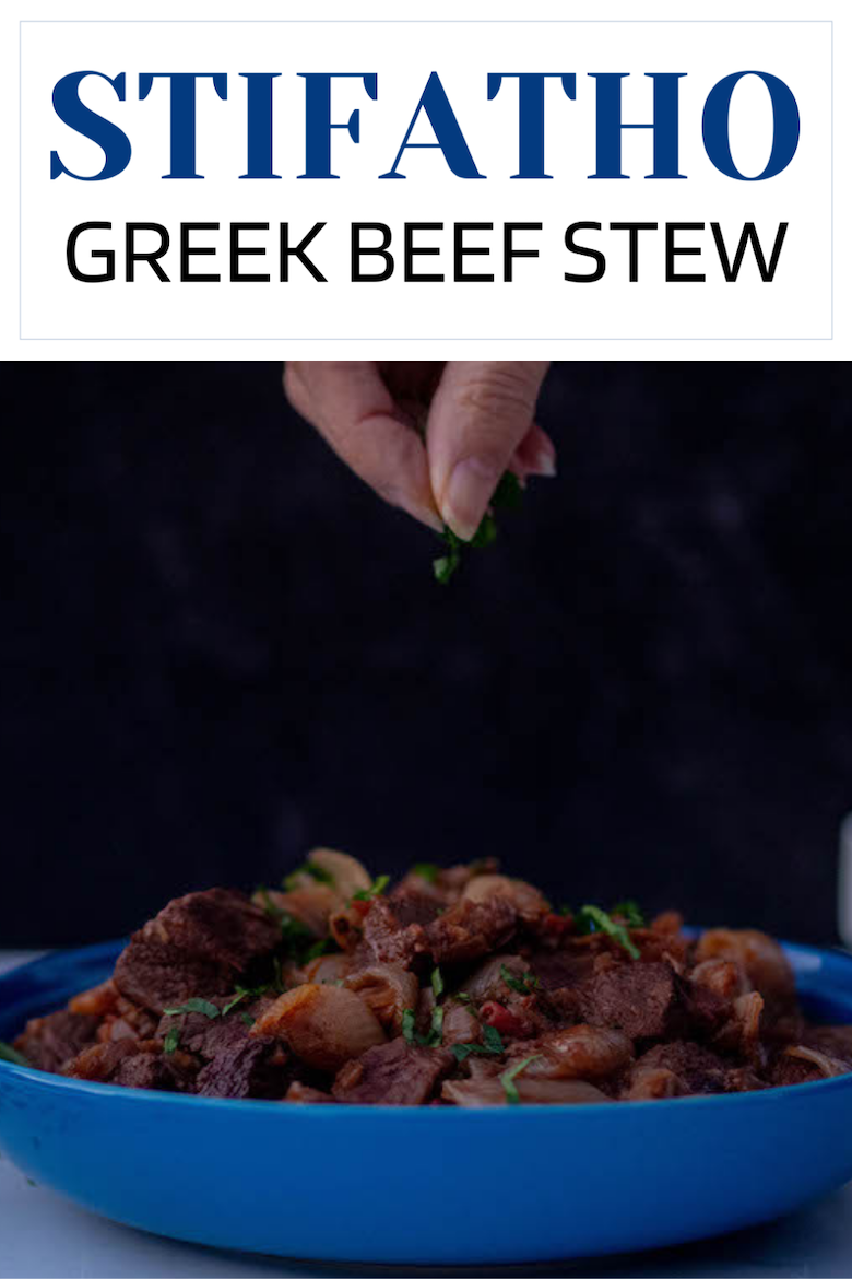 Stifatho – Greek Beef Stew via @CookLikeaGreek