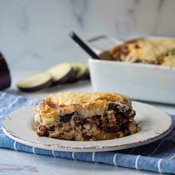 MOUSSAKA – EGGPLANT CASSEROLE