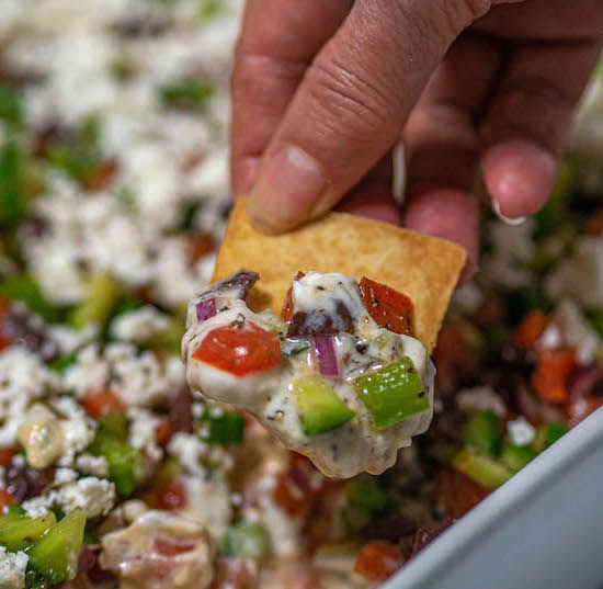 Greek Style Layered Dip