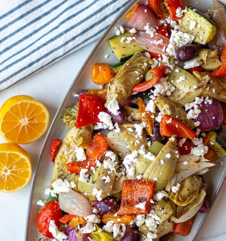 Roasted Greek Salad (quick and delicious) Cook Like A Greek