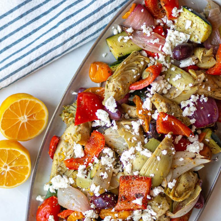 Roasted Greek Salad