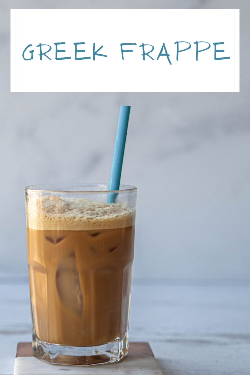 How to make frappe – Greek iced coffee - My Family's Food Diary