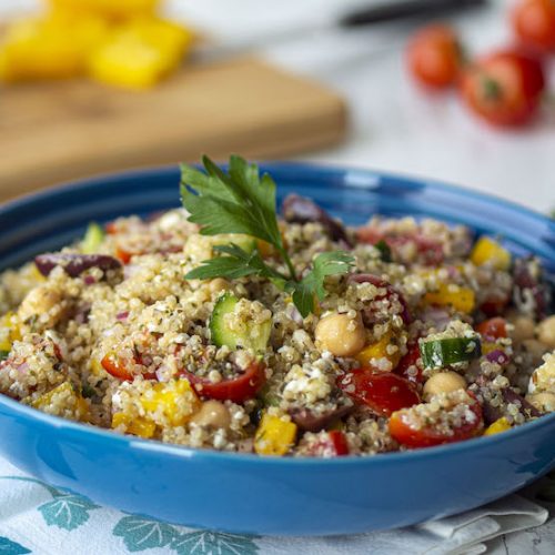 Greek Quinoa Salad recipe - Cook Like A Greek